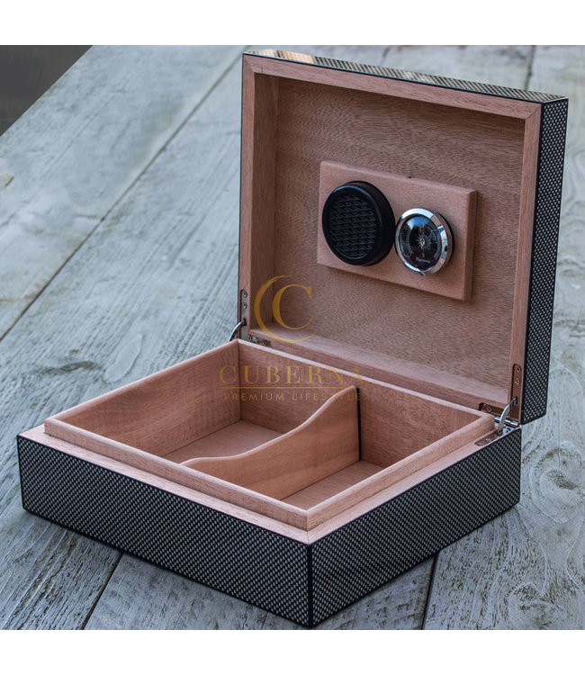 Humidor Bookwill Carbon