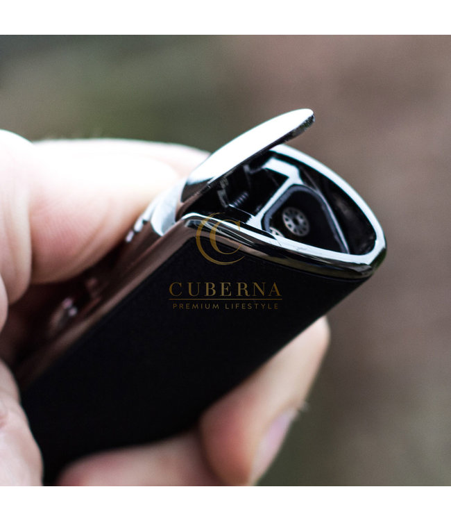 The Master lighter sigarenaansteker incl. sigarenboor - Jet flame aansteker voor sigaren