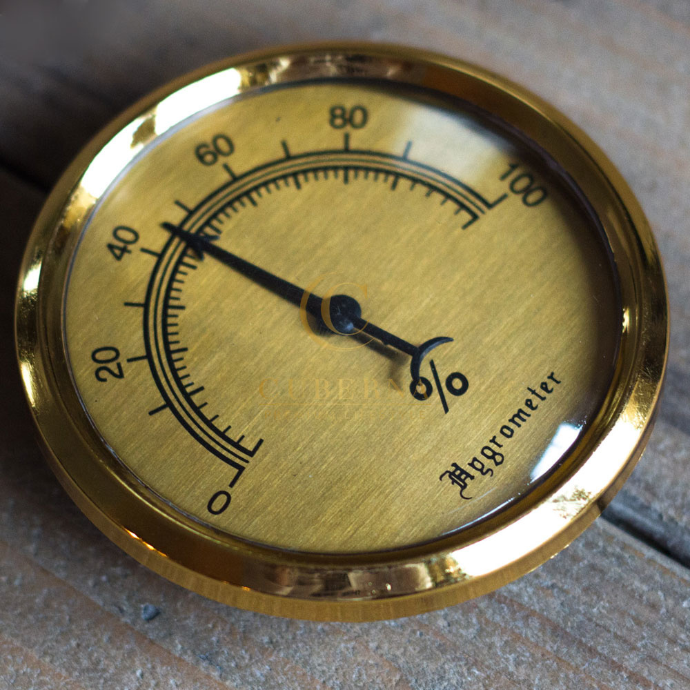 Grote hygrometer klassiek brons Beschikbaar bij Cuberna! Cuberna.nl