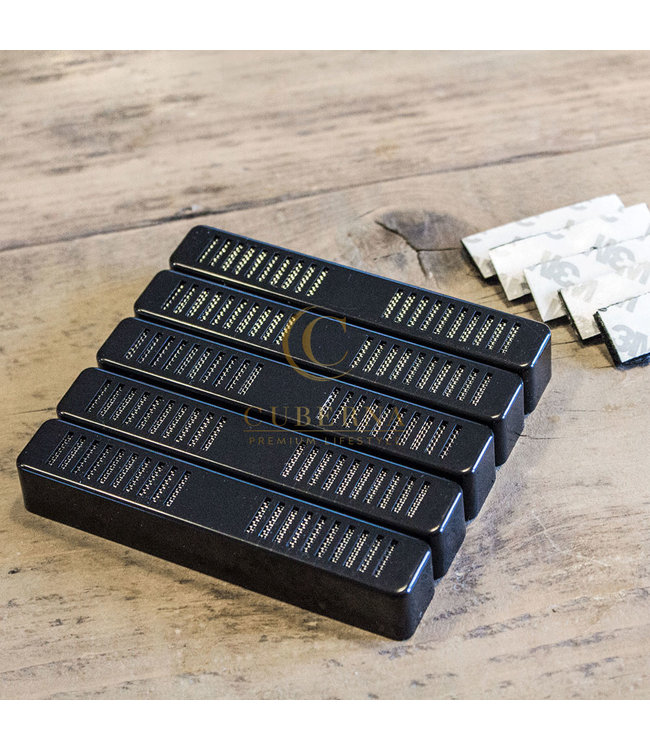 Bevochtiger zwart basis lang