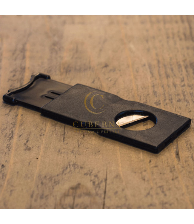 Lederen sigarenkoker Corona voor drie sigaren