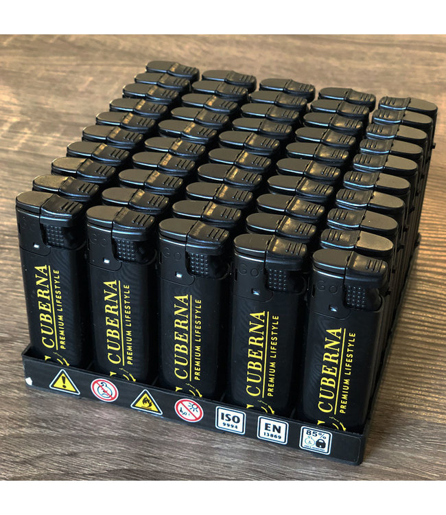 Cuberna set van 3 jetflame sigarenaansteker - Jet flame aansteker voor sigaren