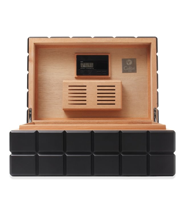 Humidor Colibri Heritage zwart