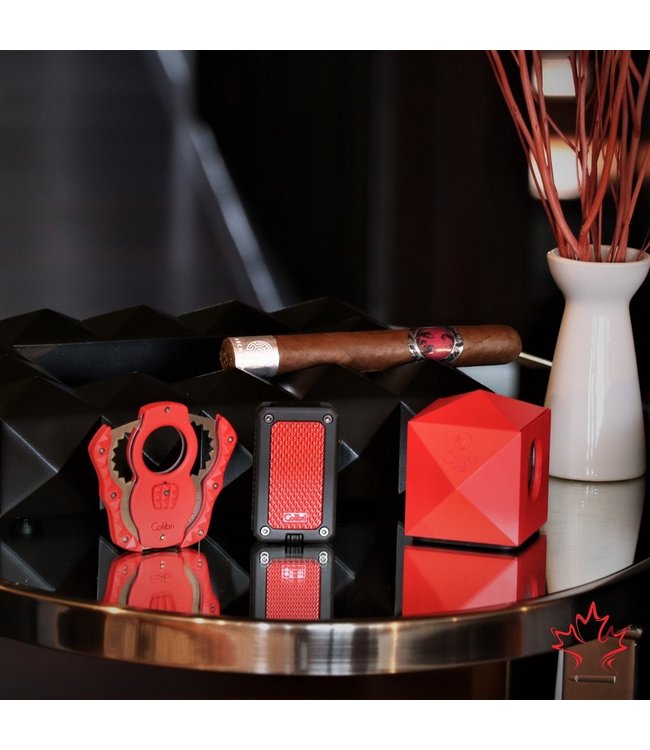 Sigarenknipper Colibri Quasar tafelmodel rood