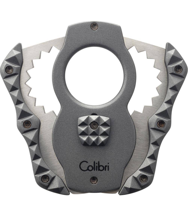 Sigarenknipper Colibri Quasar Double cut zwart - chrome