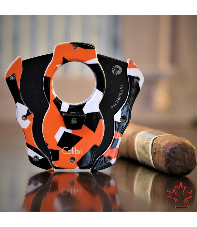 Sigarenknipper Colibri Camo Cut oranje