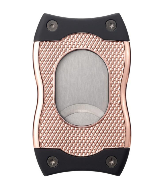 Sigarenknipper Colibri SV-Cut rosé goud - zwart