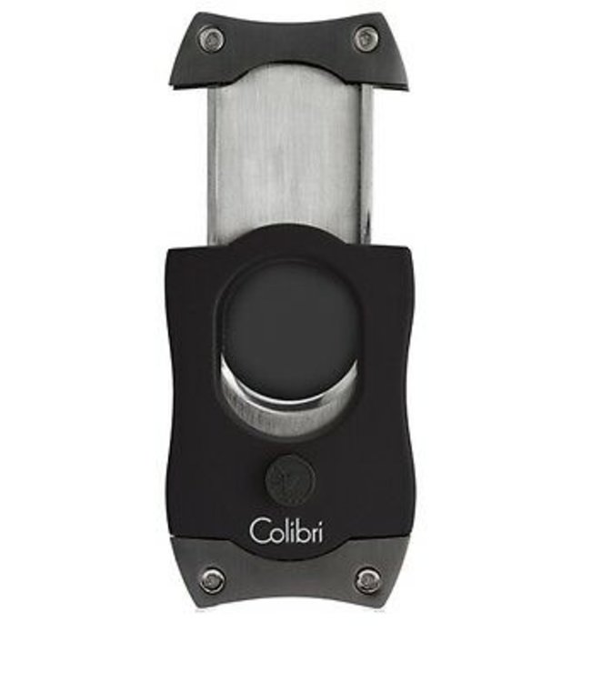 Sigarenknipper Colibri S-Cut zwart - gun metal