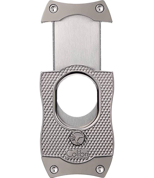 Sigarenknipper Colibri Monza S-Cut zwart - rosé goud