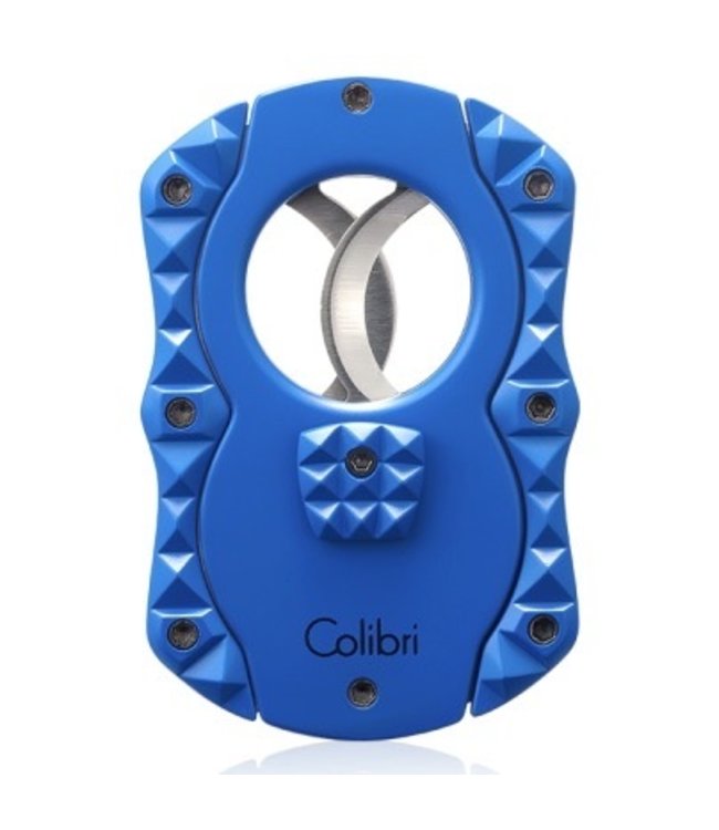 Sigarenknipper Colibri Quasar Double cut blauw