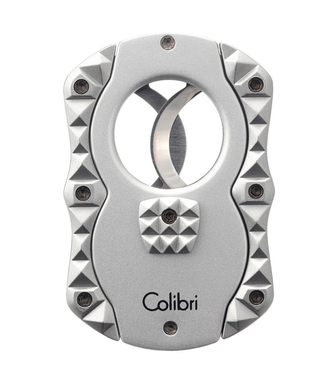 Sigarenknipper Colibri Quasar Double cut zilver