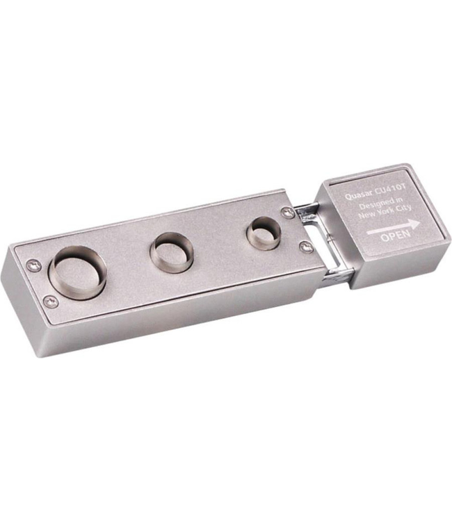 Sigarenboor Colibri Quasar 3-in-1 boor zilver