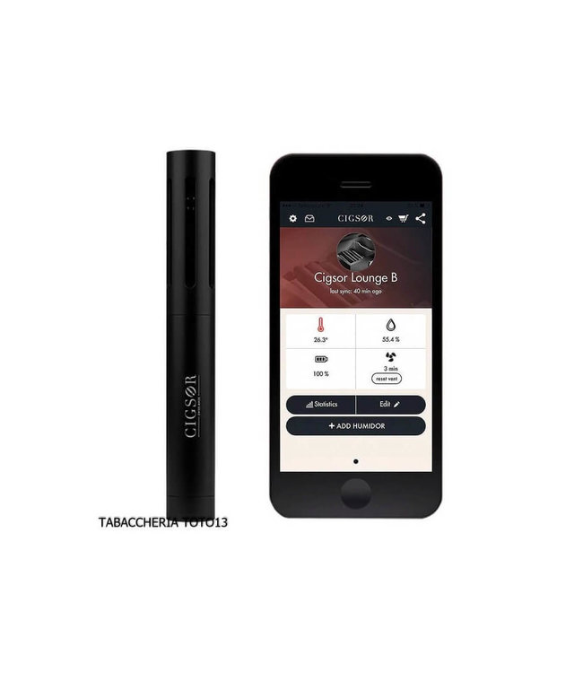 Hygrometer Cigsor Classic WiFi connected