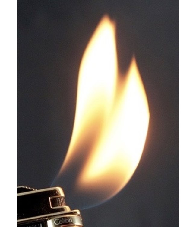 Aansteker Colibri Julius V Twin-Flame zwart