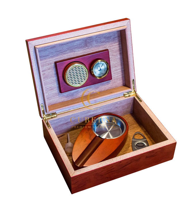 Humidor set Mahonie