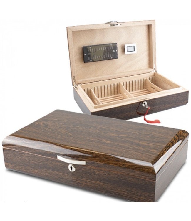 Humidor Mahonie hoogglans