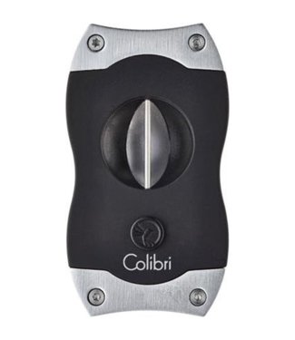 Sigarenknipper Colibri V-Cut zwart - chrome