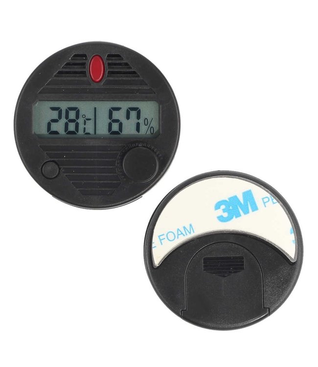 HygroSet II - Digitale ronde hygrometer instelbaar