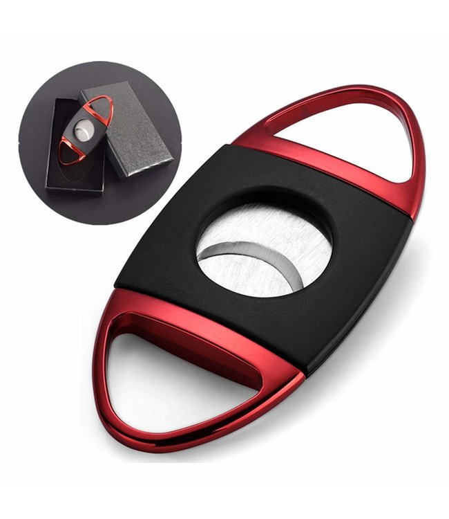 Sigarenknipper Ethan Double guillotine cut rood