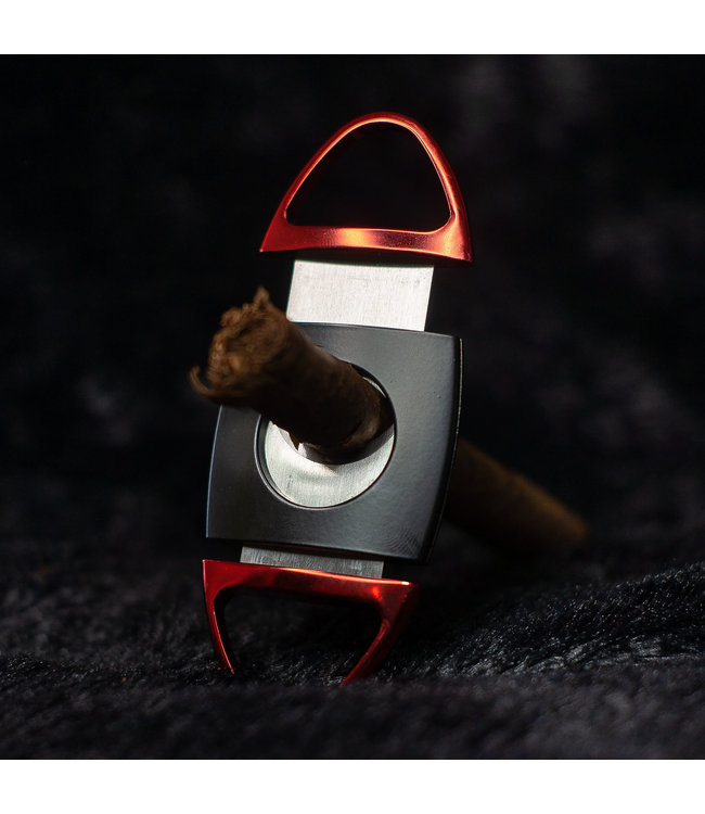 Sigarenknipper Ethan Double guillotine cut rood