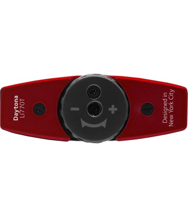 Aansteker Colibri Daytona rood - zwart