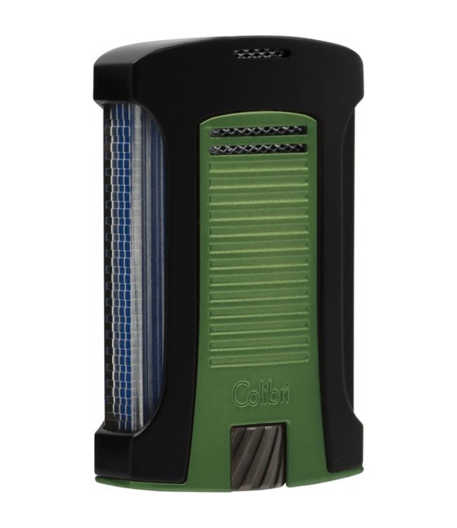 Aansteker Colibri Daytona groen - zwart