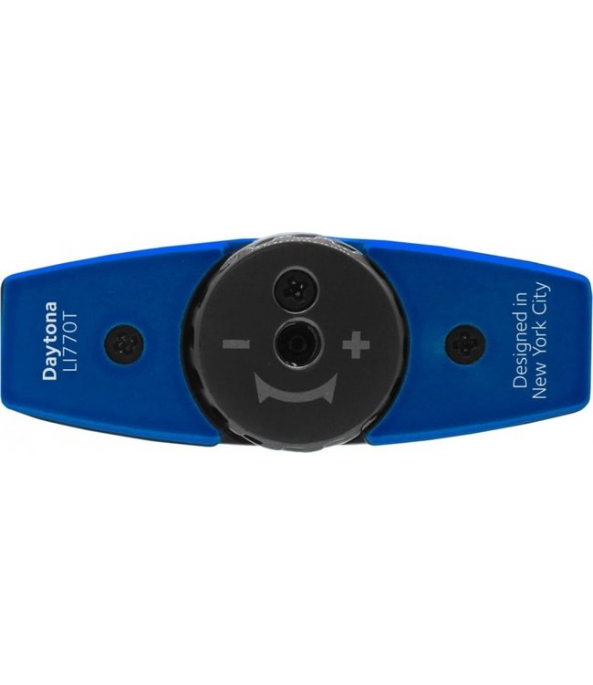 Aansteker Colibri Daytona blauw - zwart