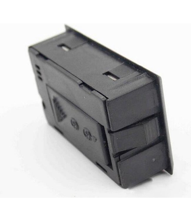 Digitale Hygrometer met Thermostaat - Voor binnen en buiten - Zwart - Temperatuur- en luchtvochtigheidsmeter inclusief batterij