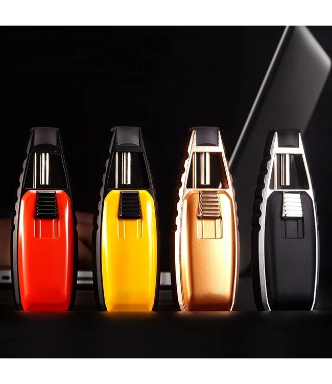 Sigarenaansteker Ravenfire Rood - Jet flame aansteker voor sigaren