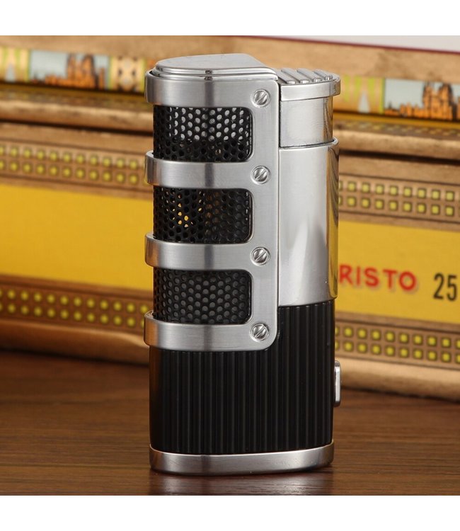 Sigarenaansteker Capri incl. sigarenboor - Jet flame aansteker voor sigaren