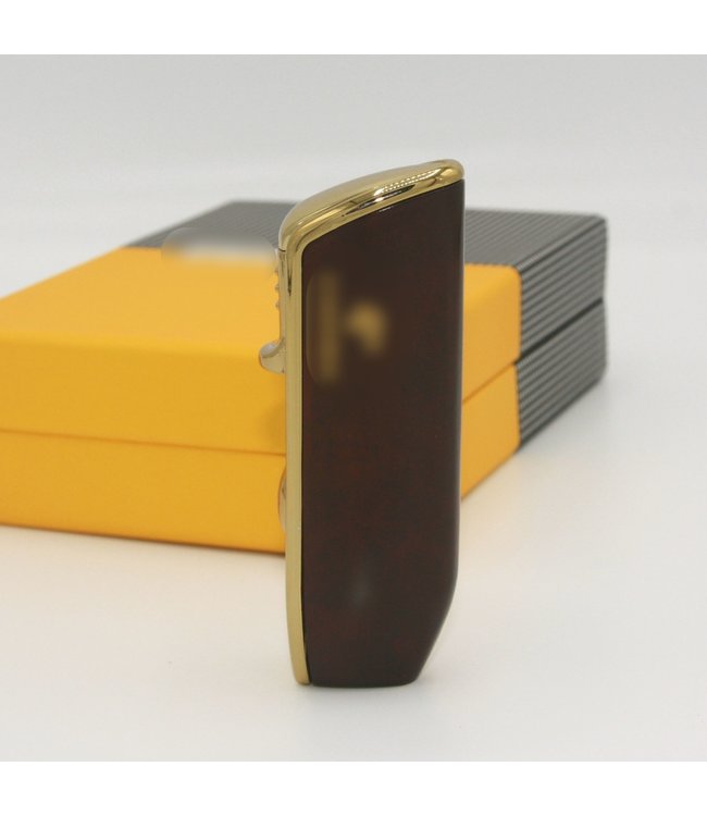 Sigarenaansteker Cohiba incl. boor in rood met luxe geschenkdoos - Jet flame aansteker voor sigaren