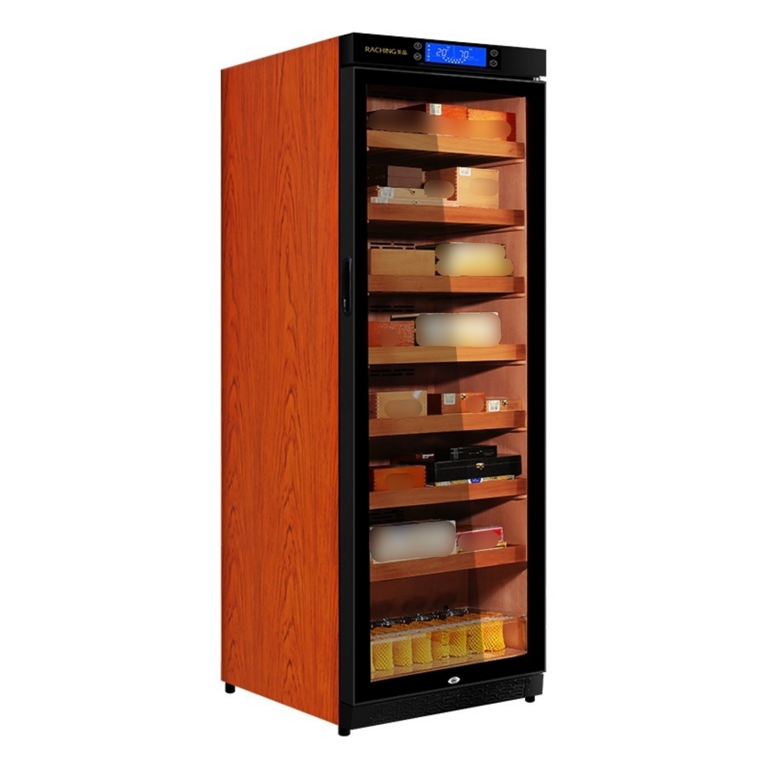 Электронный хьюмидор-холодильник c380a на 1500 сигар Raching