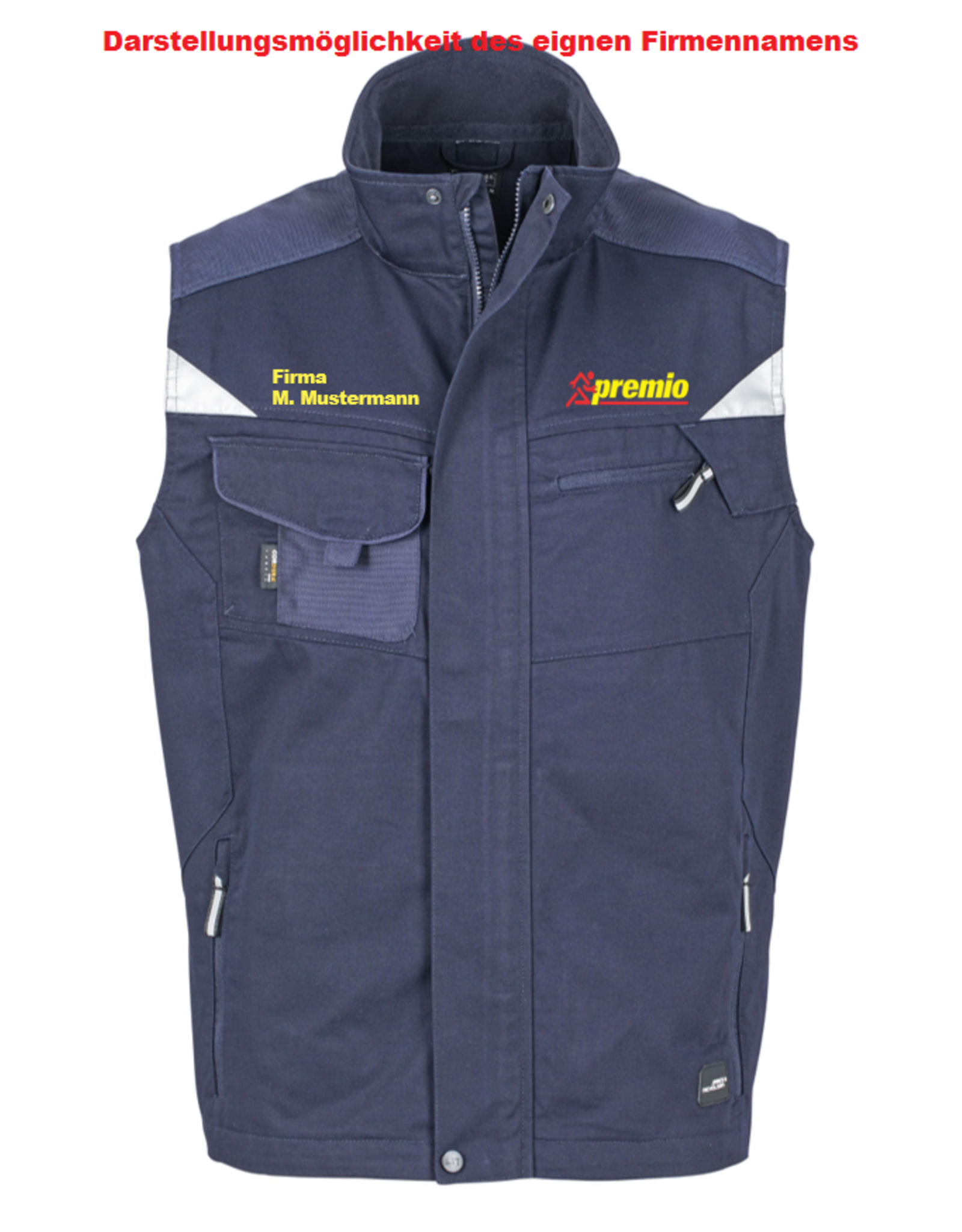 Premio JN821 Navy Arbeitsjacke