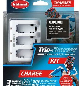 Hahnel Hahnel Trio Charger - Hero 3/3+/4