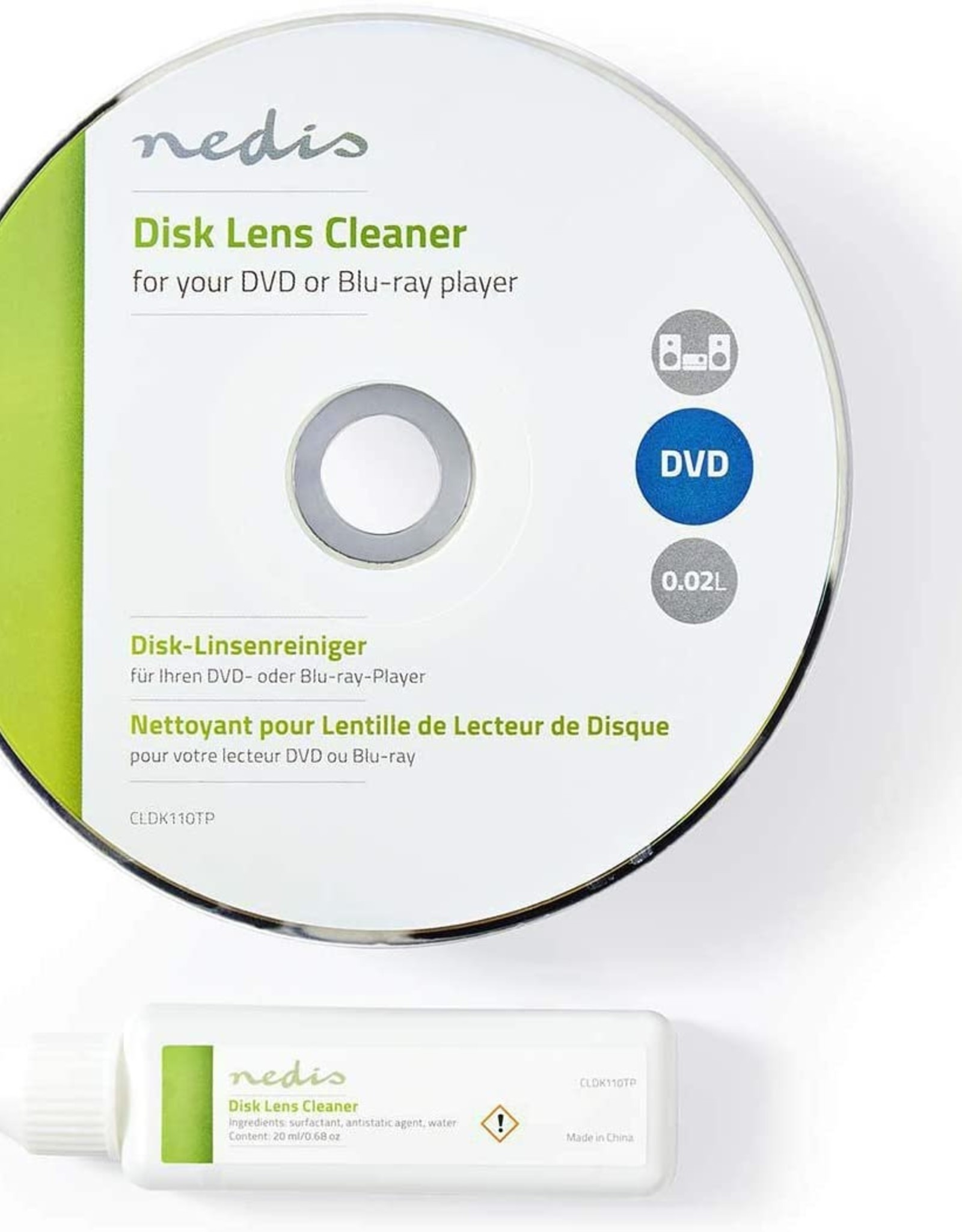 Nedis Nedis CD/DVD Lens Cleaner