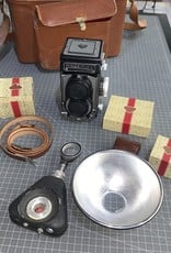 Rolleiflex 3.5T (KBT1) 120 Twin Lens Reflex, Grey, with accessories