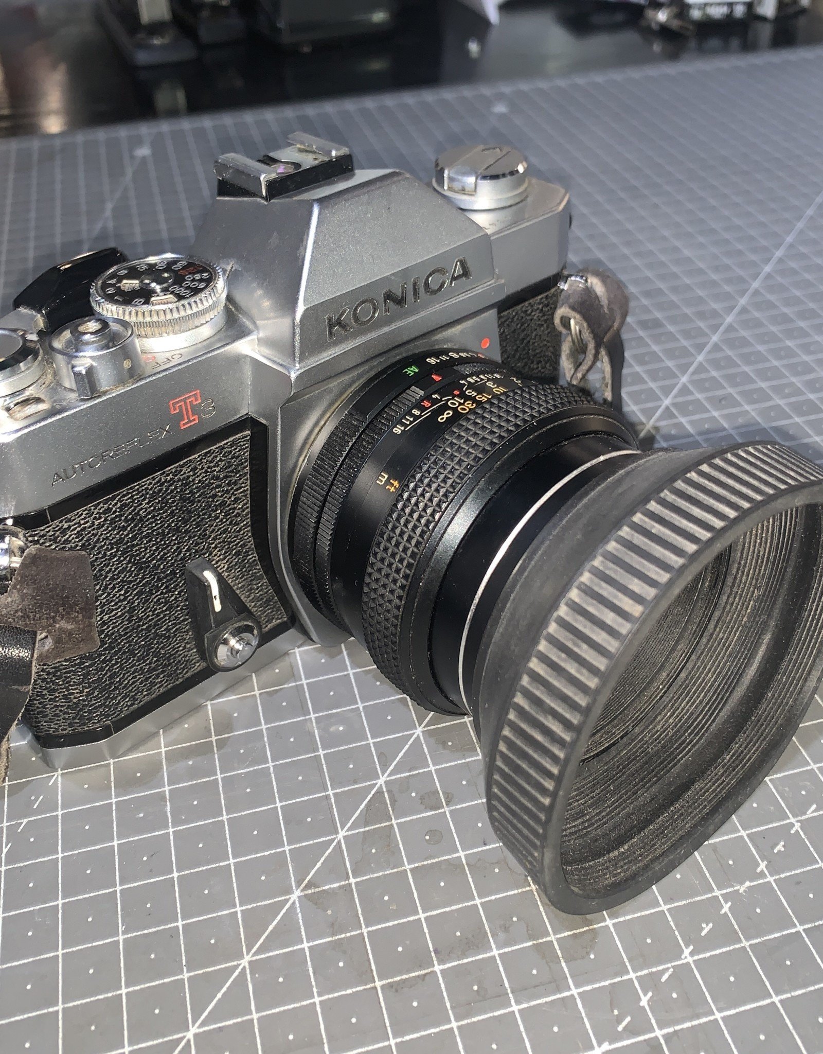 Konica Konica Autoreflex T3n with Hexanon AR 50mm f1.7 & Manual