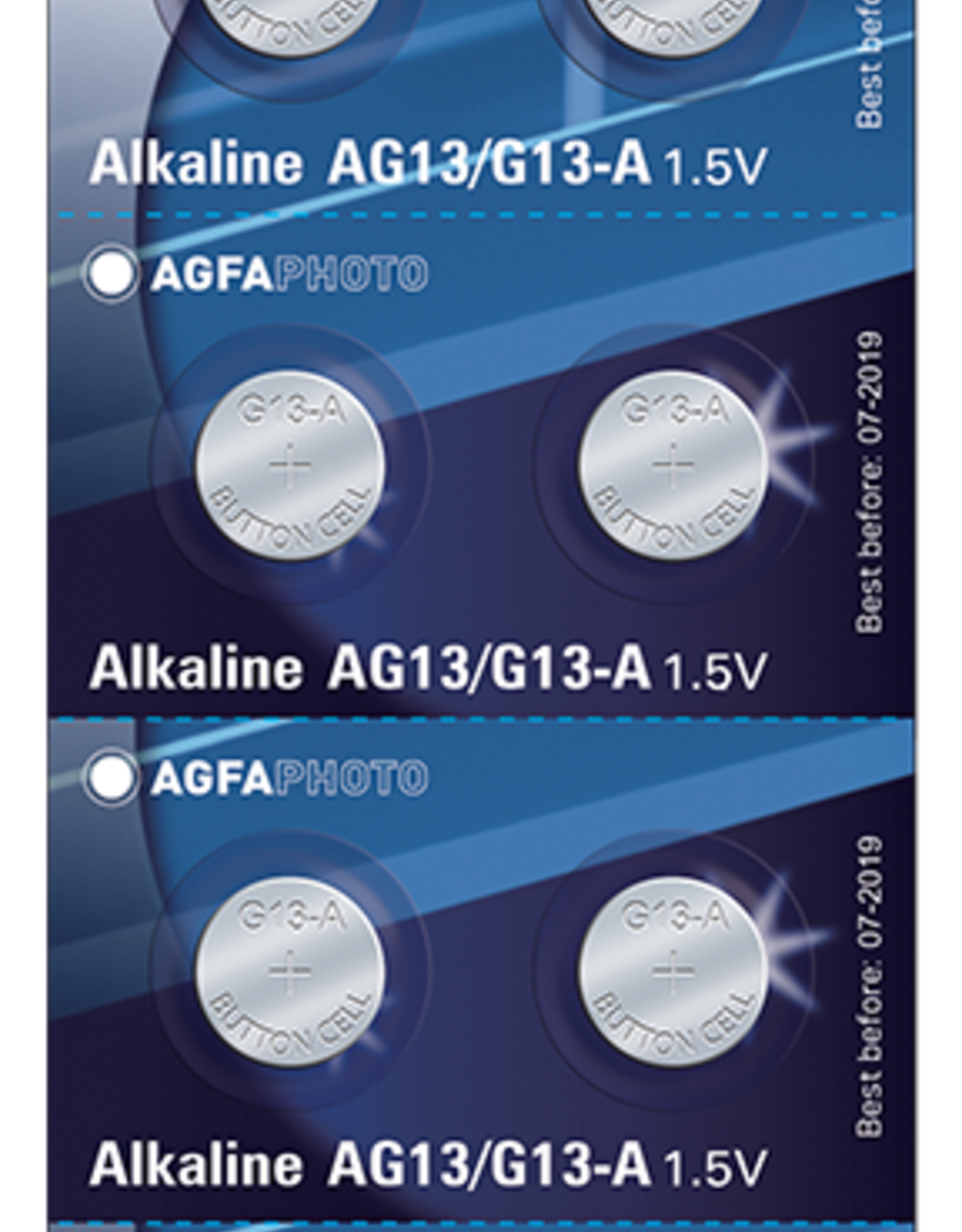 Agfa Agfa LR44 /A76 / AG13 / 10L14 (PAIR)
