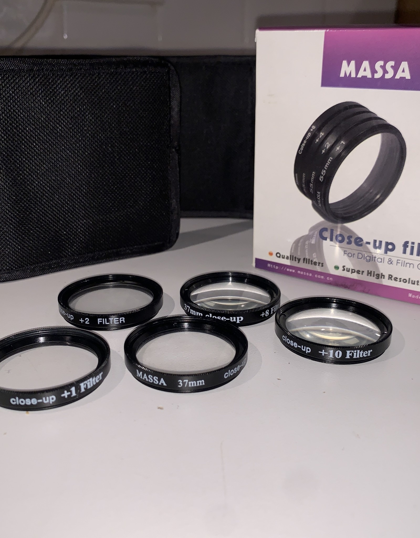 Massa 37mm Close-Up Filter Set
