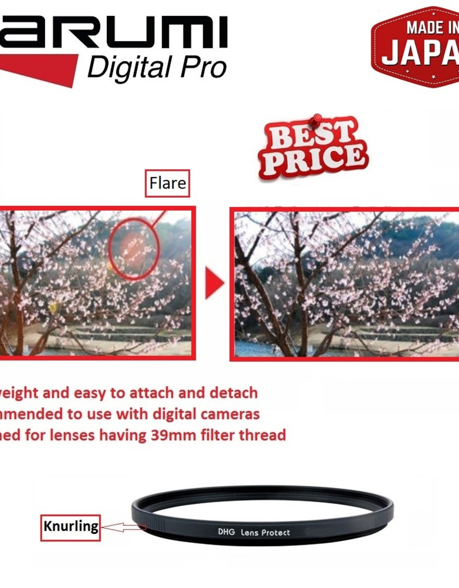 Marumi Marumi DHG Lens Protect 37-105mm
