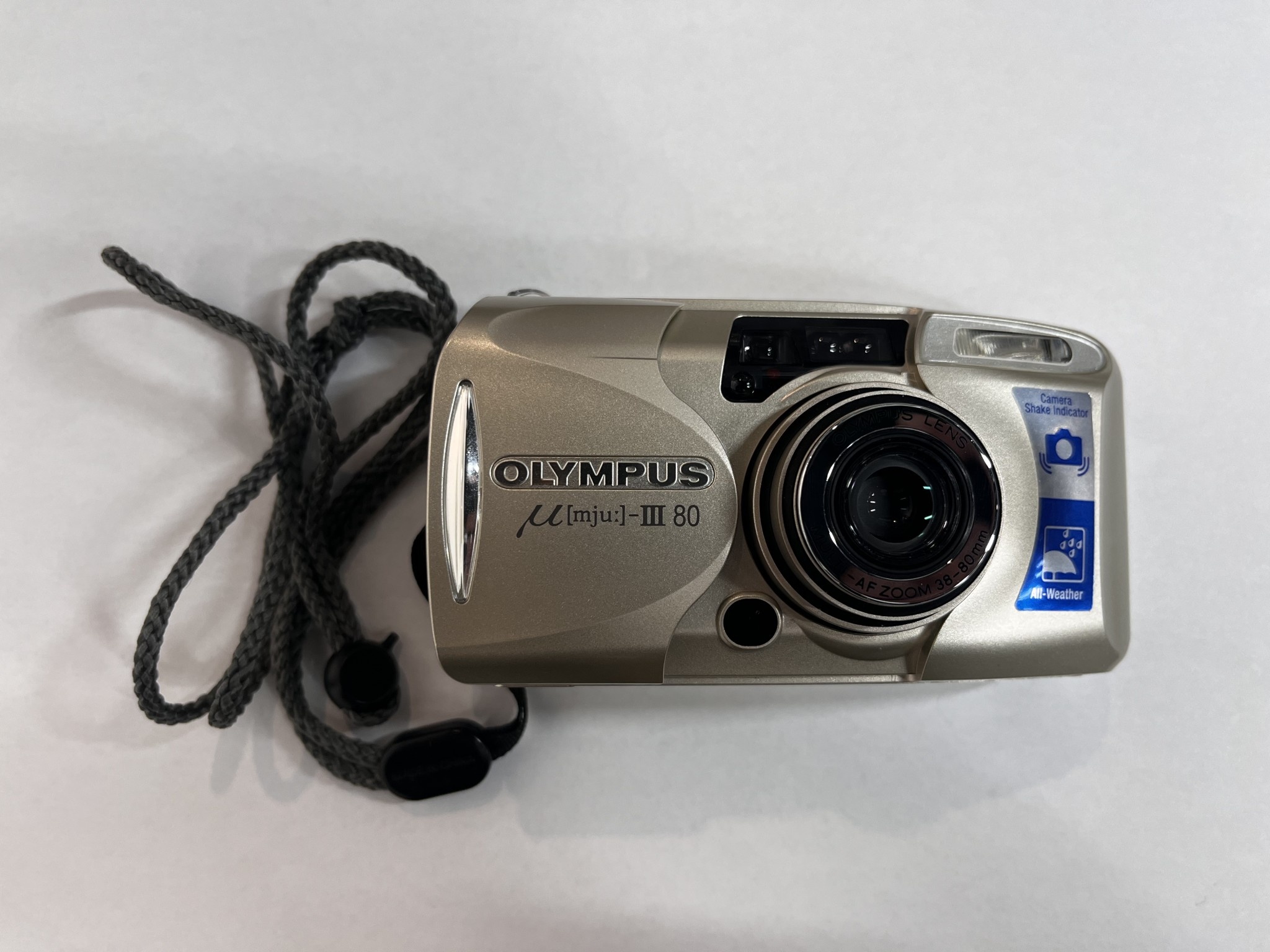 Olympus mju III 80 w/case imagex