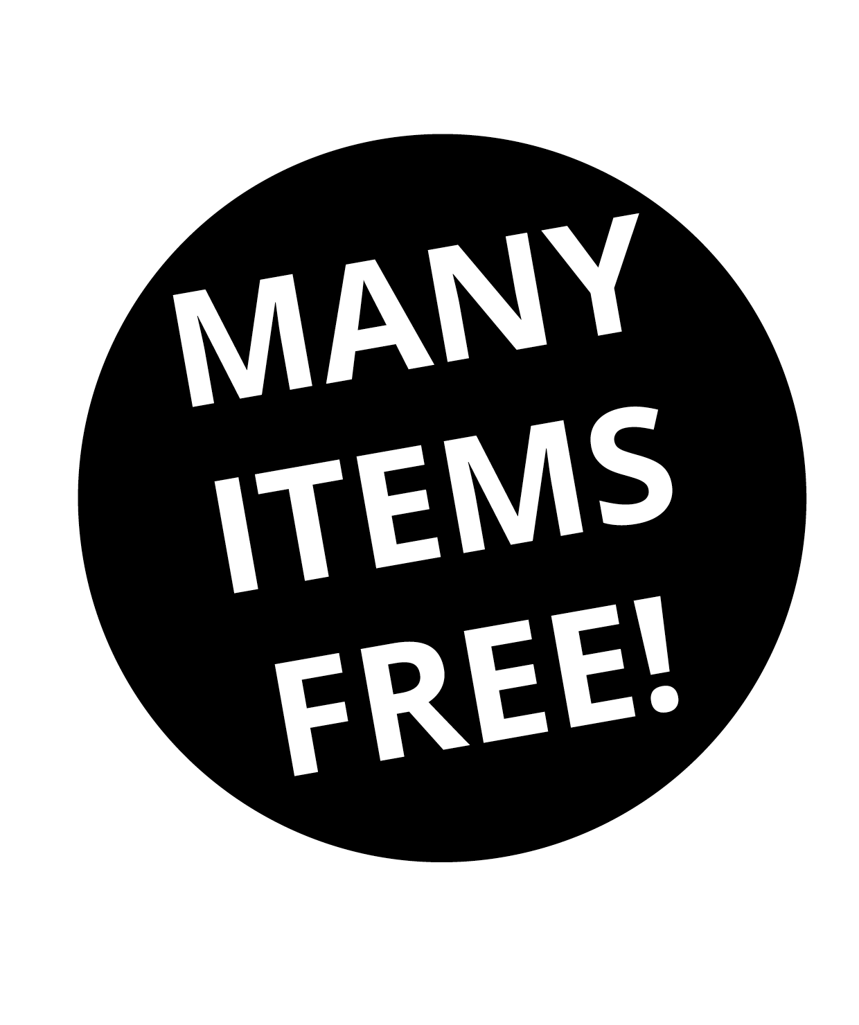 Many Items FREE