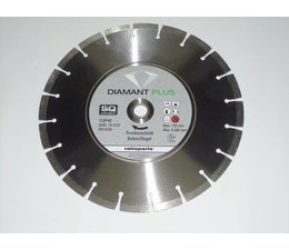 ratioparts Diamant - Trennscheibe für Beton auch armiert . Steinzeug . Waschbeton . 300mm x Bo. 25,4 + 20mm für Naß- u. Trockenschnitt mit Motortrennschleifer