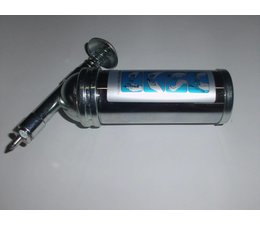 Werkzeug Forstwerkzeug Fettpresse  Profi Metall Spitzfettpresse mit Mini Spitze und Handballenpumpe 80 cc nicht gefüllt