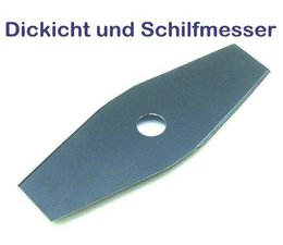 Motorsense Wendemesser Dickichtmesser 2-Zahn 230/25.4mm