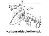 Kettenraddeckel Makita UC 3020A UC 3520A UC 4020A UC elekrische Kettensäge Kettenraddeckel Makita UC 3020A UC 3520A UC 4020A UC elekrische Kettensäge