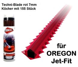 Freischneider Mähfaden 7.0 mm X 26 cm 155 Stck.Oregon Techni-Blade spez. Faden für Jet-Fit Kopf auf Motorsense