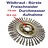 Wildkrautbürste 175mm Durchmesser 25,4mm Aufnahme-Ausgleichscheibe radiale Drahtbürste für Freischneider / Motorsense