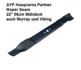 Rasenmähermesser Mulchmesser AYP /  Husqvarna / Partner  L. 553mm Rasenmähermesser Mulchmesser AYP /  Husqvarna / Partner  L. 553mm