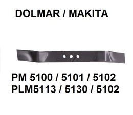 Rasenmähermesser 51cm Makita PLM5113 PM5130 PLM5130 PLM5101 PLM5102 C + S3  Mulchmesser